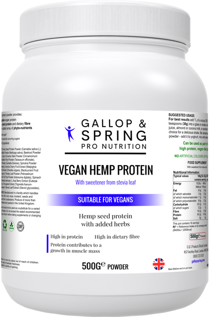 Vegan Hemp Protein