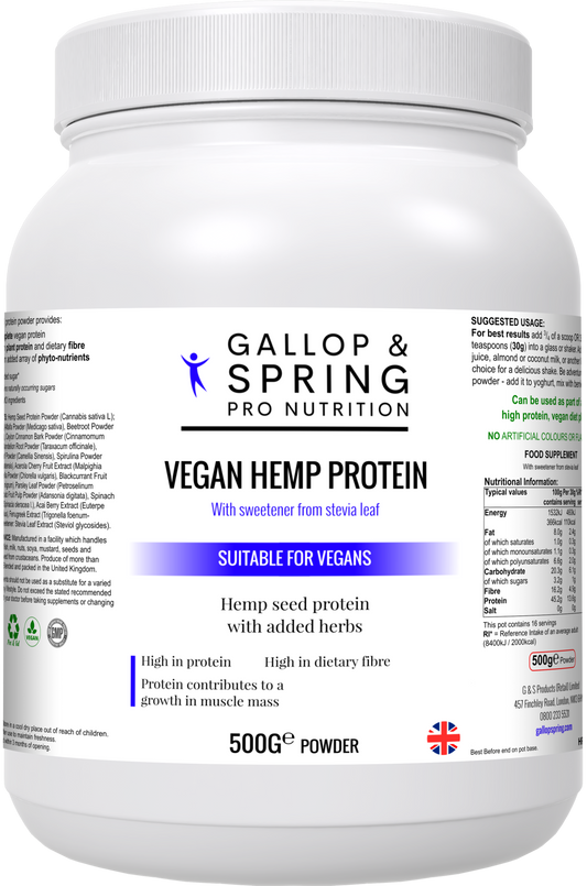 Vegan Hemp Protein