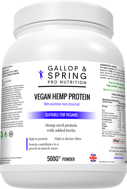 Vegan Hemp Protein