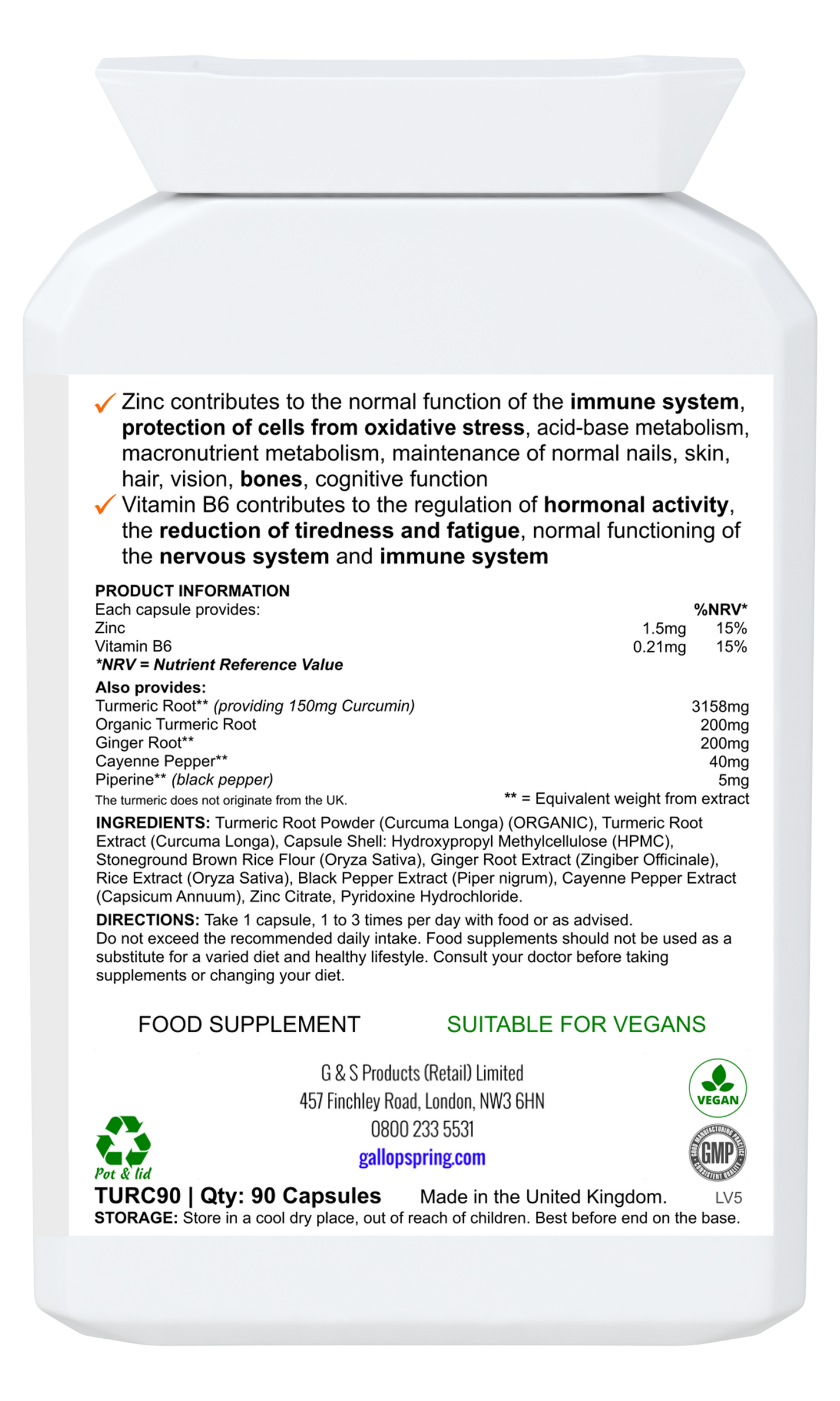 Turmeric Herbal Fusion